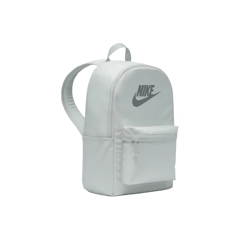 Nike Heritage Polyester Backpack Regular Unisex Light Silver & Smoke Gray-1