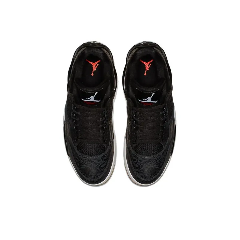 Jordan 4 Retro Laser Black Gum-3