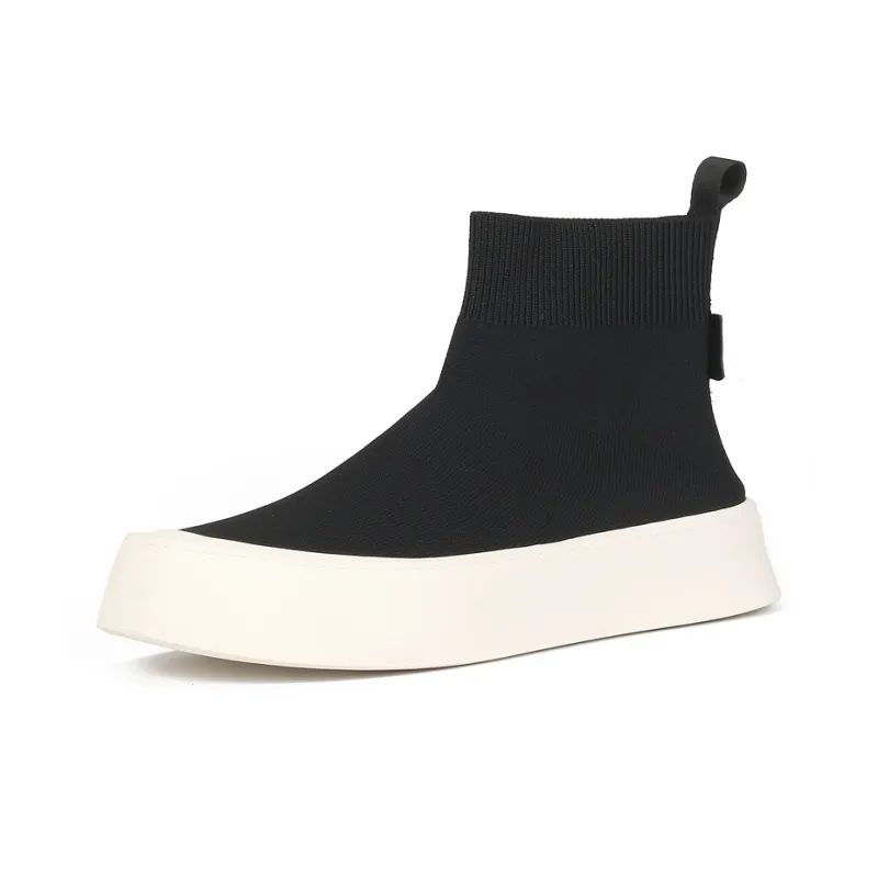 Thai Points Breathable Lightweight High Top Casual Shoes Men's-1