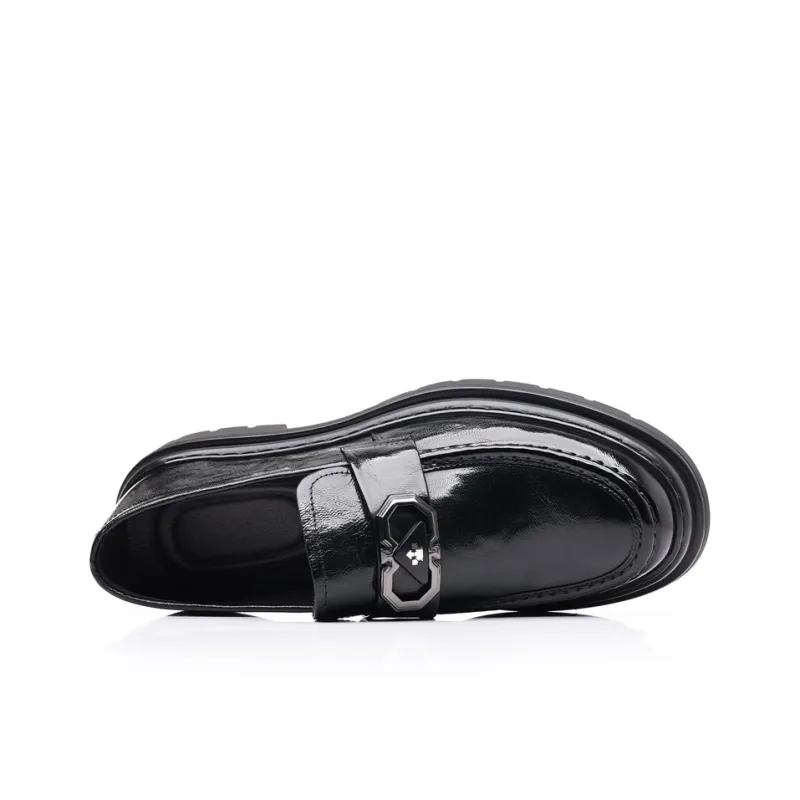 Help Men's Casual Shoes Men Low Top Black-2