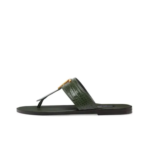 TOM FORD Brighton Leather Sandals