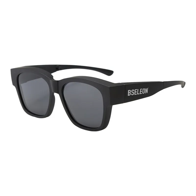 BSELEON TR/Memory Plastic Square Sunglasses Unisex-4