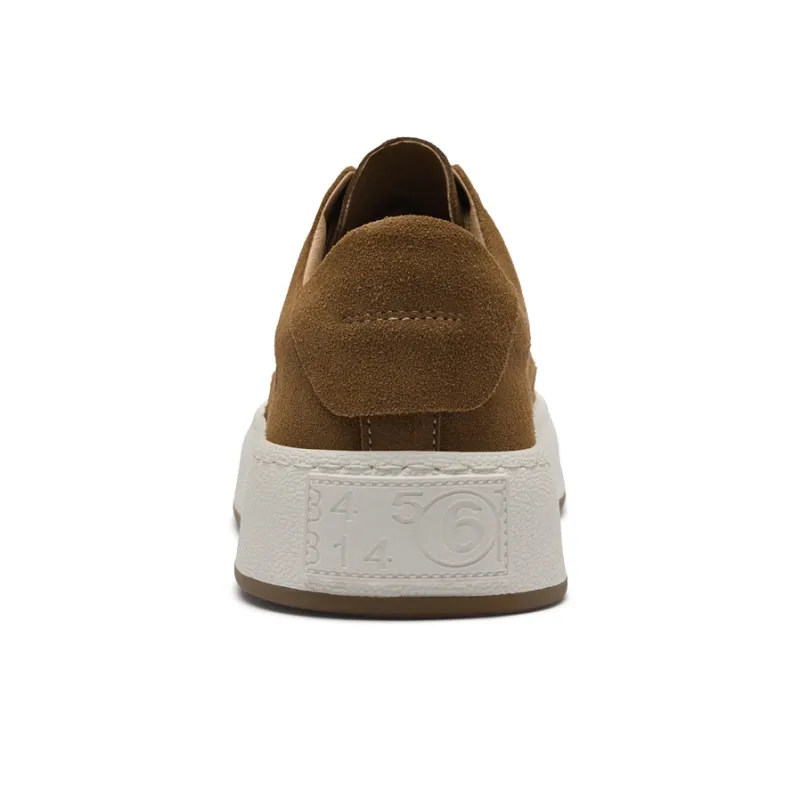 Extravagant Low Top Skateboard Shoes Men's Earth Yellow-3