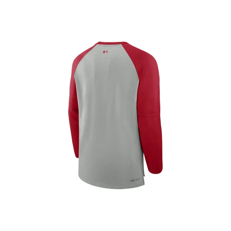 Nike Philadelphia Phillies Authentic Collection Game Time Men's Nike Breathe Mlb Long-Sleeve T-Shirt-1