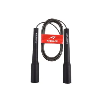 KASUP Student Supply Non Countable Jump Ropes Students Handle Material PP Rope, Material Steel Wire 3m