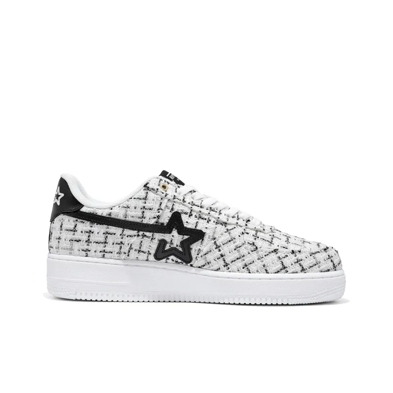 RIPSTAR Low Top Skateboard Shoes Men's White-1