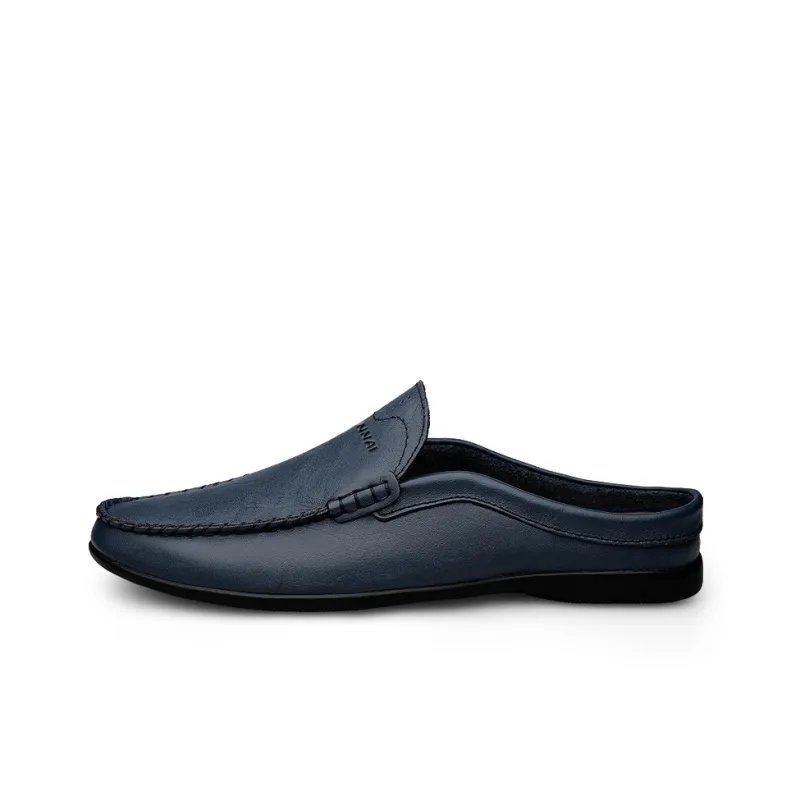 Wen Nai Casual Shoes Men's Blue-0