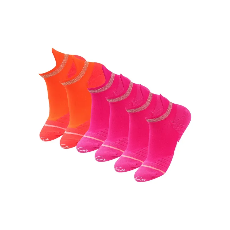 SPORT'S HOUSE Basketball Socks Women's 3 Pack-19