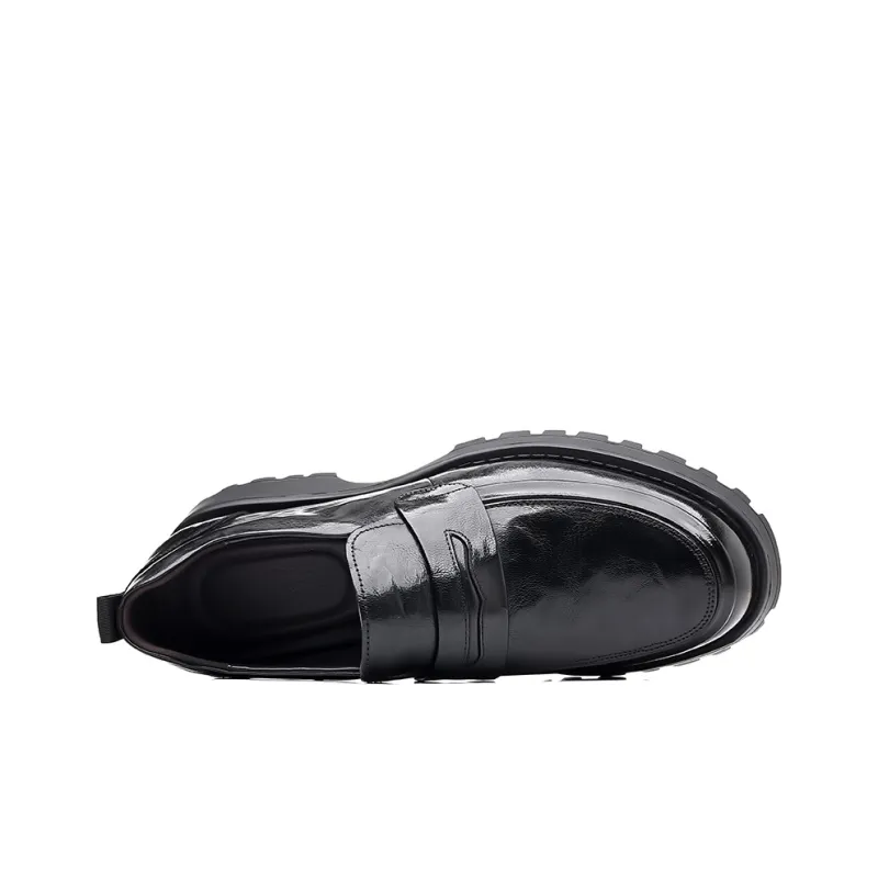 Help Men's Casual Shoes Men Low Top Black-7