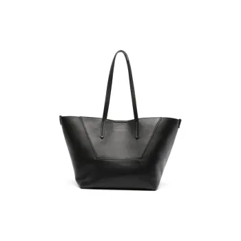 Brunello Cucinelli Logo-Debossed Top Handle Bag
