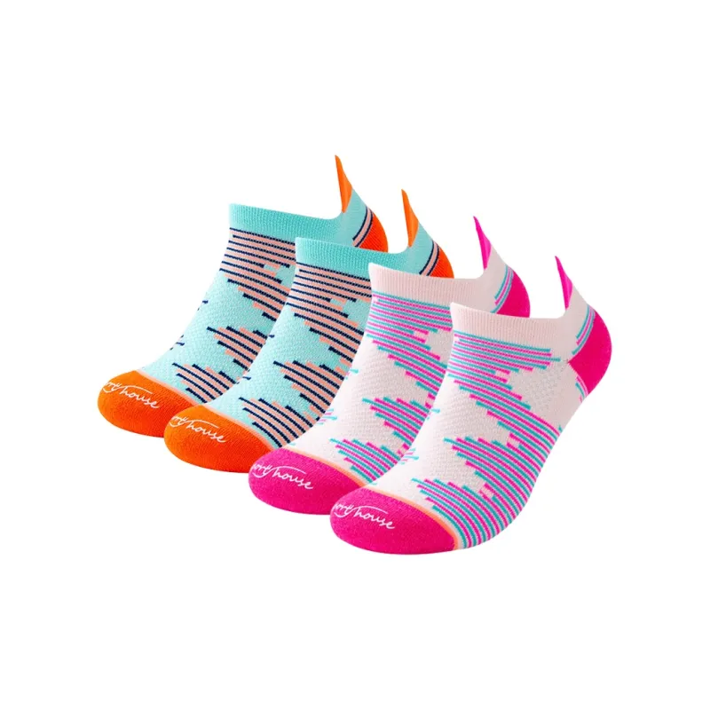SPORT'S HOUSE Cycling Socks Women's 2 Pack-12