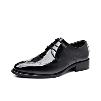 Help Dress Shoes Men Low-Top Black