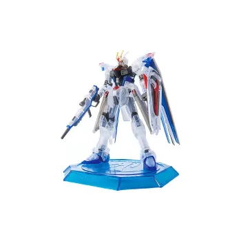 BANDAI HG Collection Freedom Gundam Base Limited Multicolor Transparent Model Kits 13cm