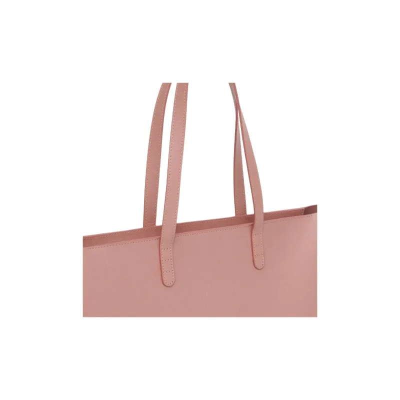 MANSUR GAVRIEL Saffiano Leather Tote Bag Shopping Bag Handbag Small Size Women's Peach Pink-3