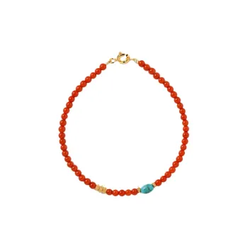 Mountain Naphthalene Southern Red Agate Bracelets Women's