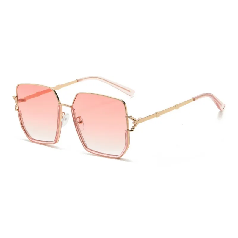 SOMAN Irregular Shape Sunglasses Unisex-2