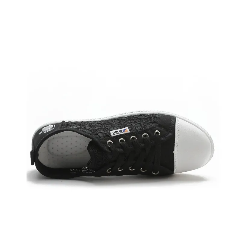 REIHUNG Casual Shoes Women's Low Top White-10