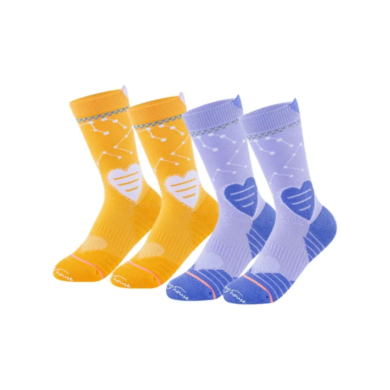 SPORT'S HOUSE Cycling Socks Women's 2 Pack-18