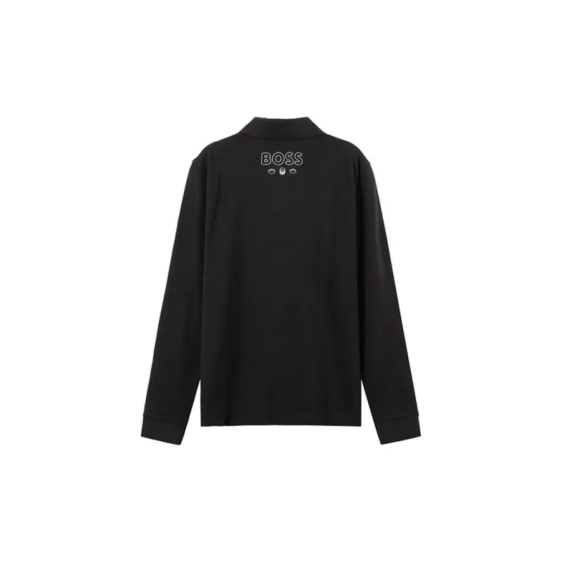 HUGO BOSS x NFL SS24 Polo Shirt Men's Black-1