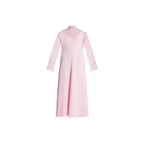 VERSACE Long-Sleeved Dresses Women's Rose Pink