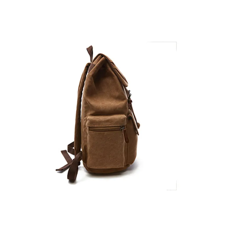 CMLZIUA Canvas Backpack Unisex Coffee/Black/Khaki/Dark Blue/Gray/Maroon/Army Green-3