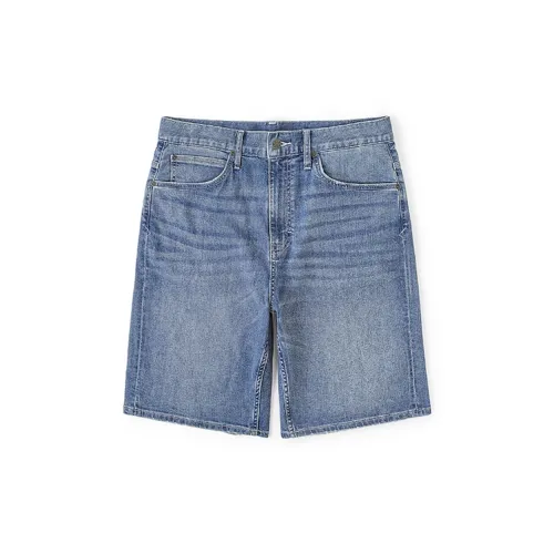 Lee Denim Shorts Men Medium Blue