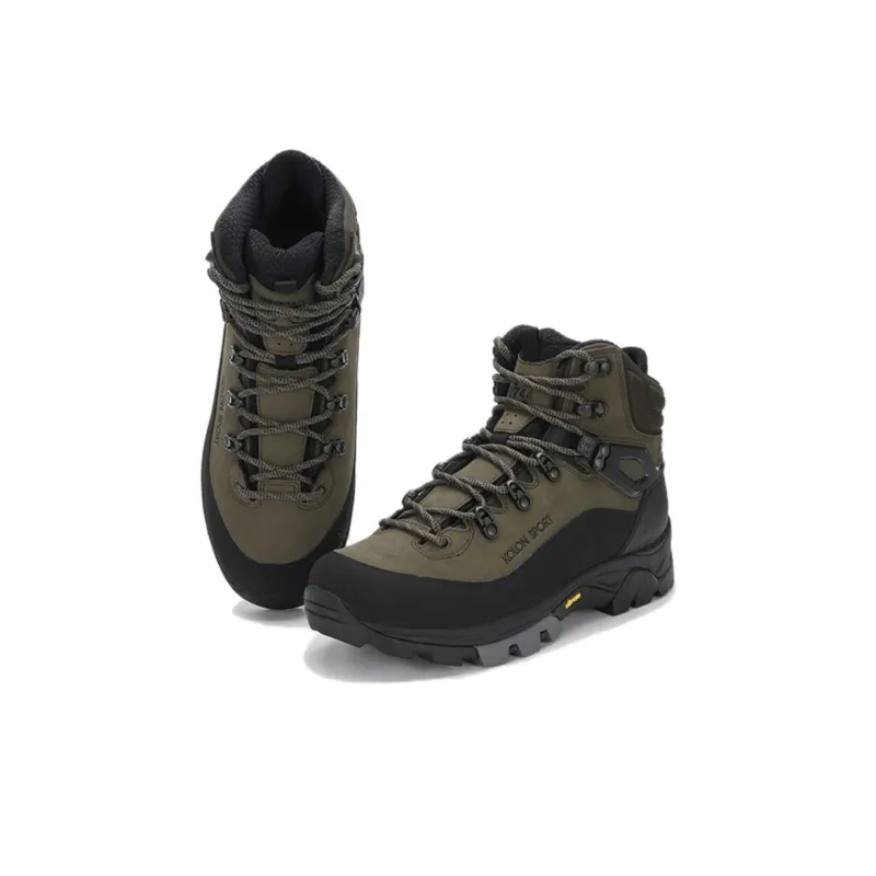 KOLON SPORT 24Nature Water Resistant Low Top Trekking Shoes Unisex Brown Gray-3