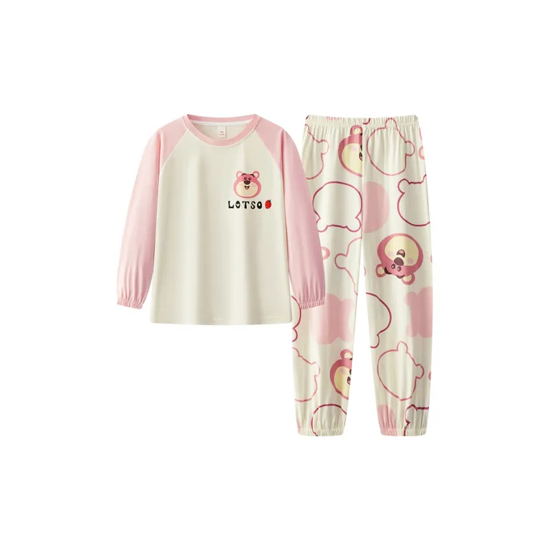 Disney Pajama Set Women's Light Apricot-0