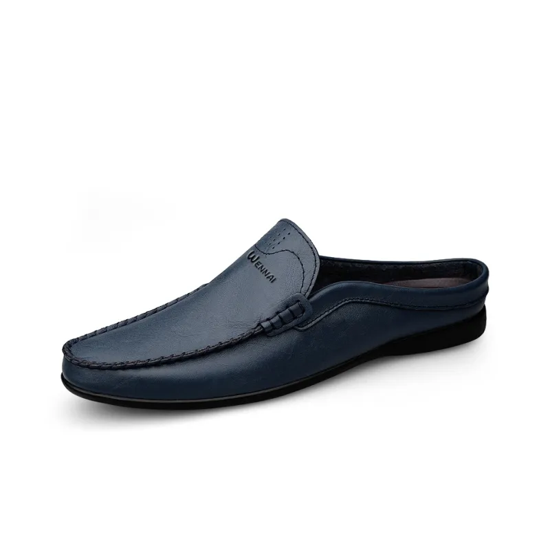 Wen Nai Casual Shoes Men's Blue-1