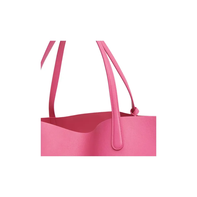 MANSUR GAVRIEL Calfskin Tote Bag Shopping Bag Shoulder Bag Handbag Women's Pink-3