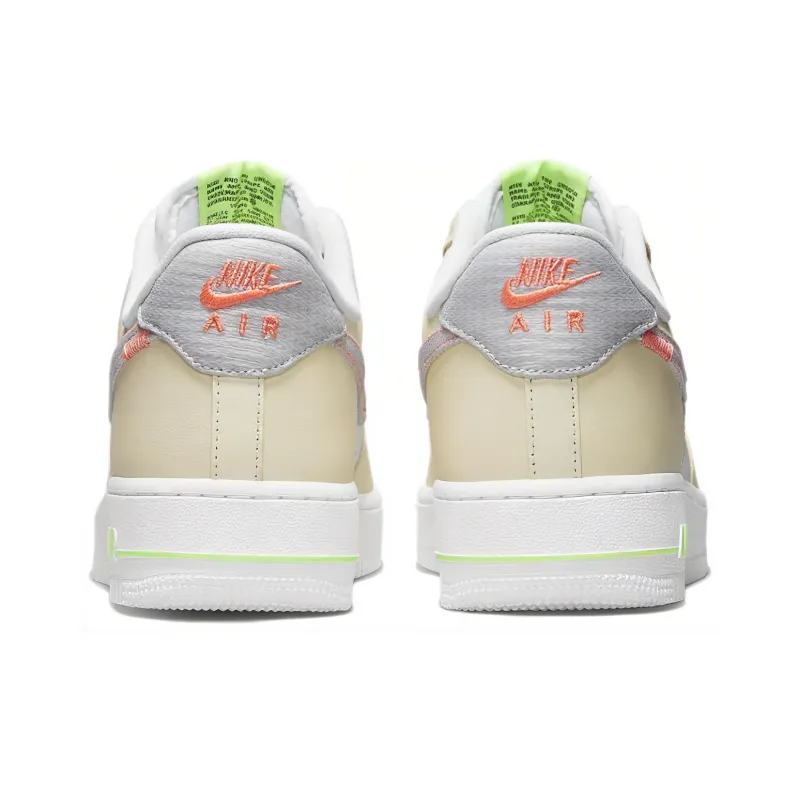Nike Air Force 1 '07 LV8 'Just Stitch It White Shade Green'-4