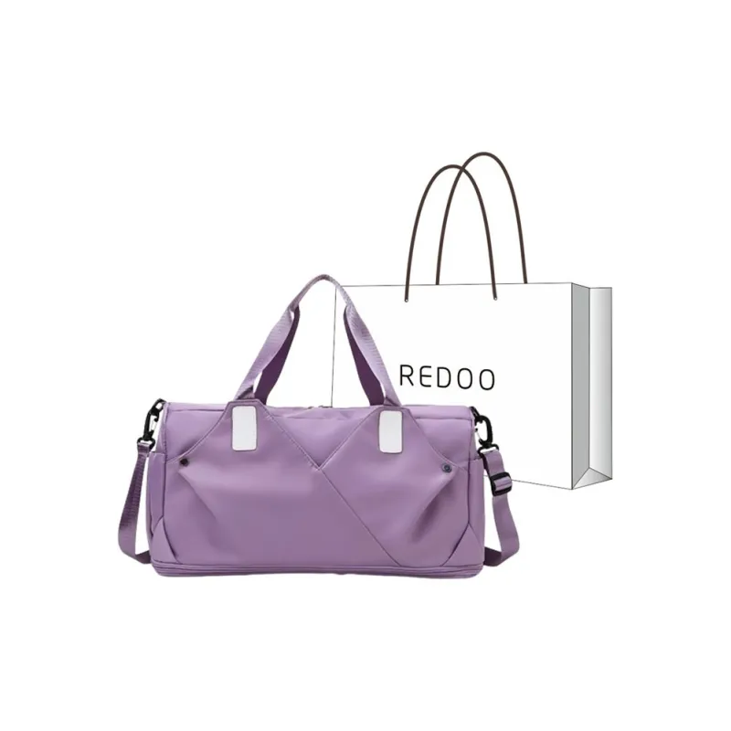 REDOO Oxford Travel Bag Regular Unisex Blue Green/Purple/Burgundy/Pink/Black-4