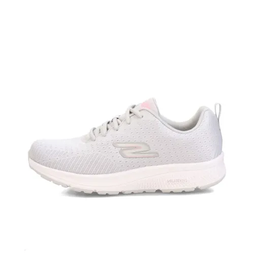 Skechers Go Run Consistent Cushioned Wear-Resistant Breathable Low-Top Running Shoes Women's Gray