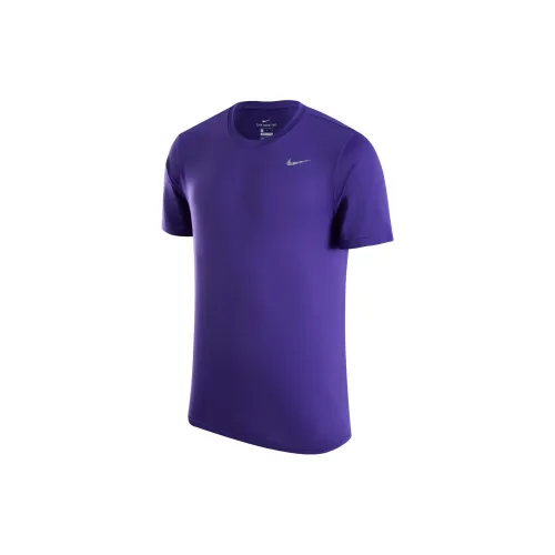 Nike T-Shirts Men Court Purple/Cool Gray