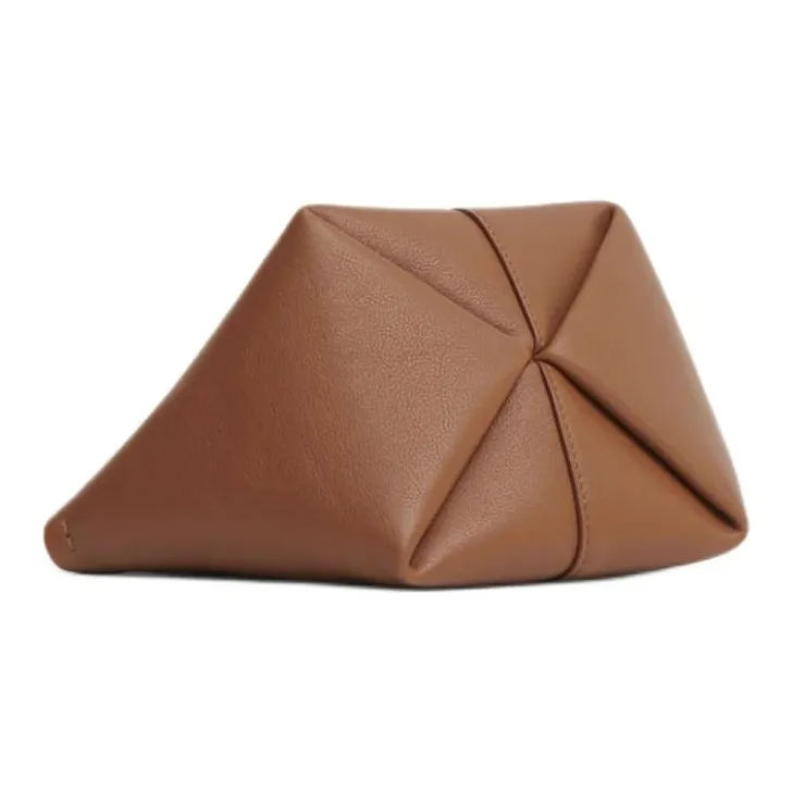 MANSUR GAVRIEL Calfskin Shoulder Bag Crossbody Bag Women's Brown-2