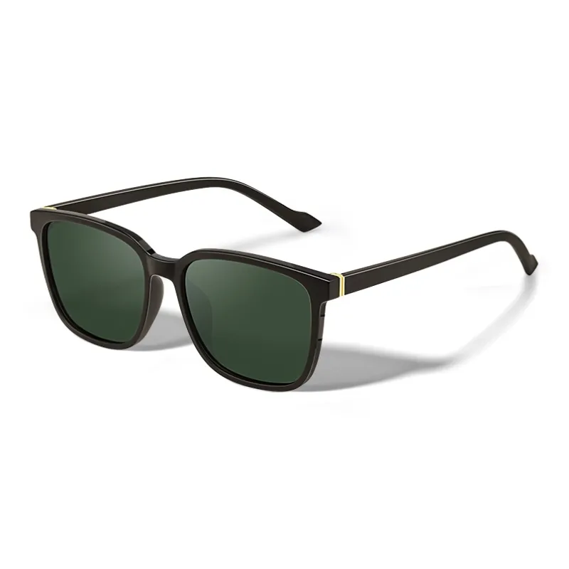 Upthree TR/Memory Plastic Square Sunglasses Unisex-0