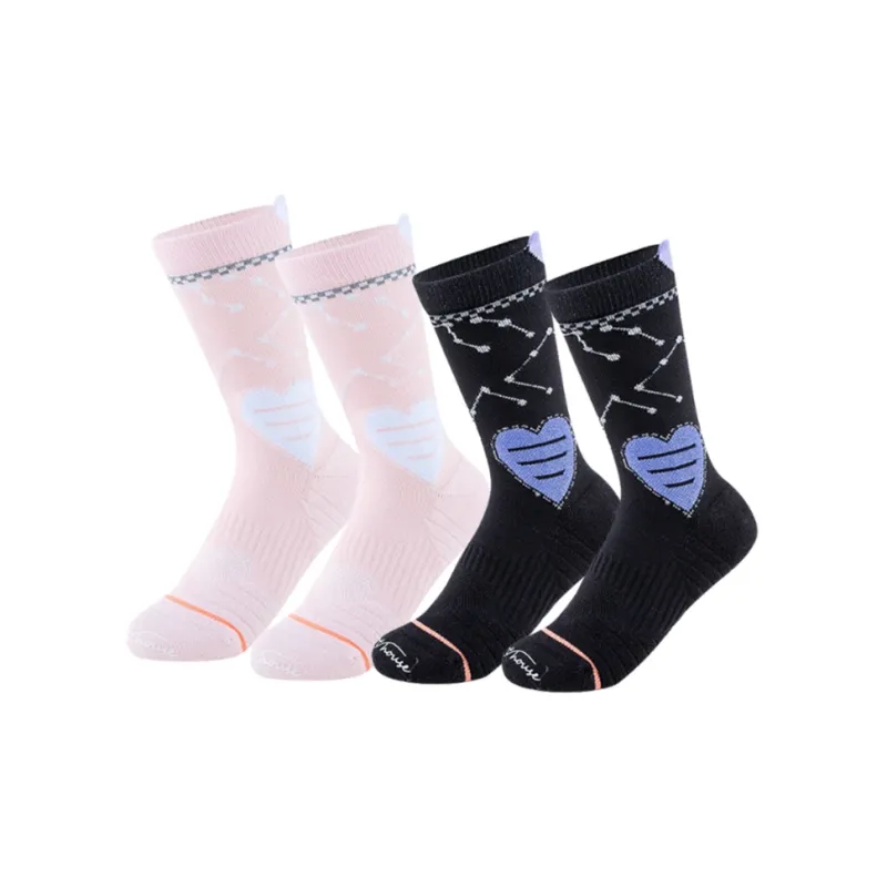 SPORT'S HOUSE Cycling Socks Women's 2 Pack-7