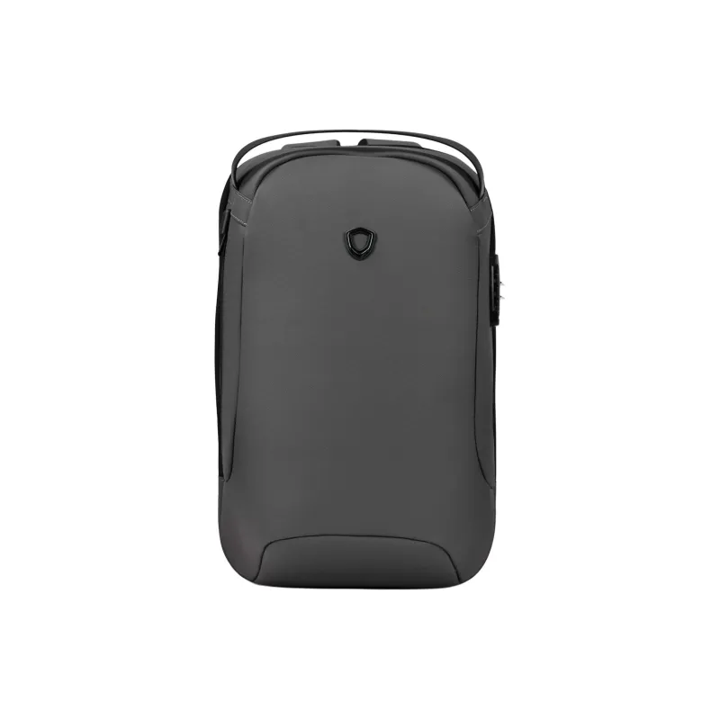 Traveler’s Choice Oxford Backpack Unisex Gray-0