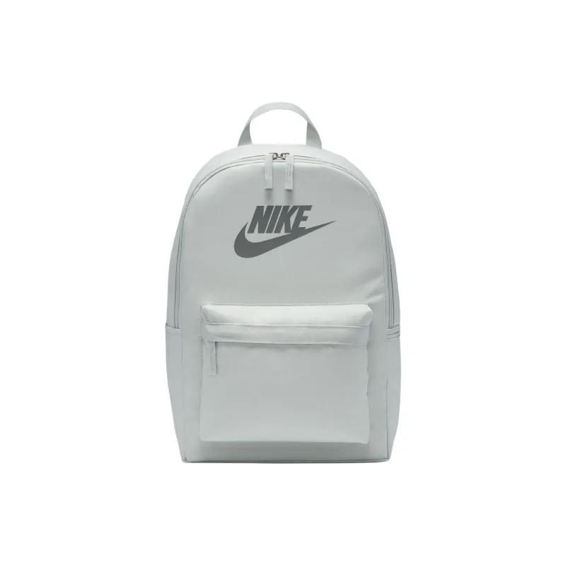 Nike Heritage Polyester Backpack Regular Unisex Light Silver & Smoke Gray-0
