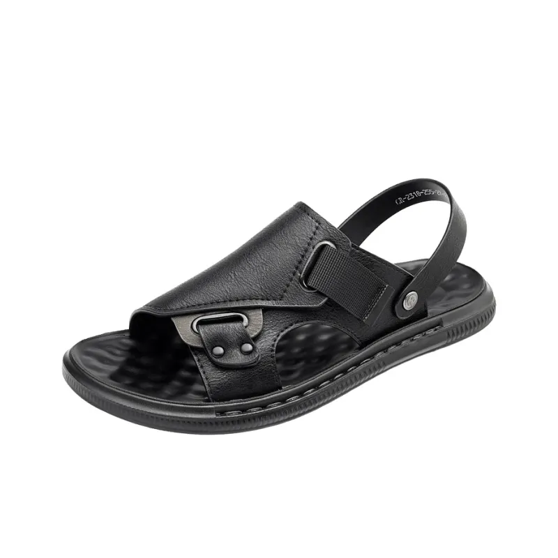 Sonno Beach Sandals Men Black/Gray-0