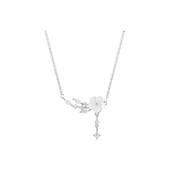 VIVIWELL S925 Silver Necklaces Women's