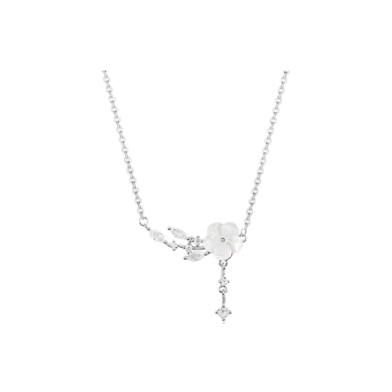 VIVIWELL S925 Silver Necklaces Women's-0