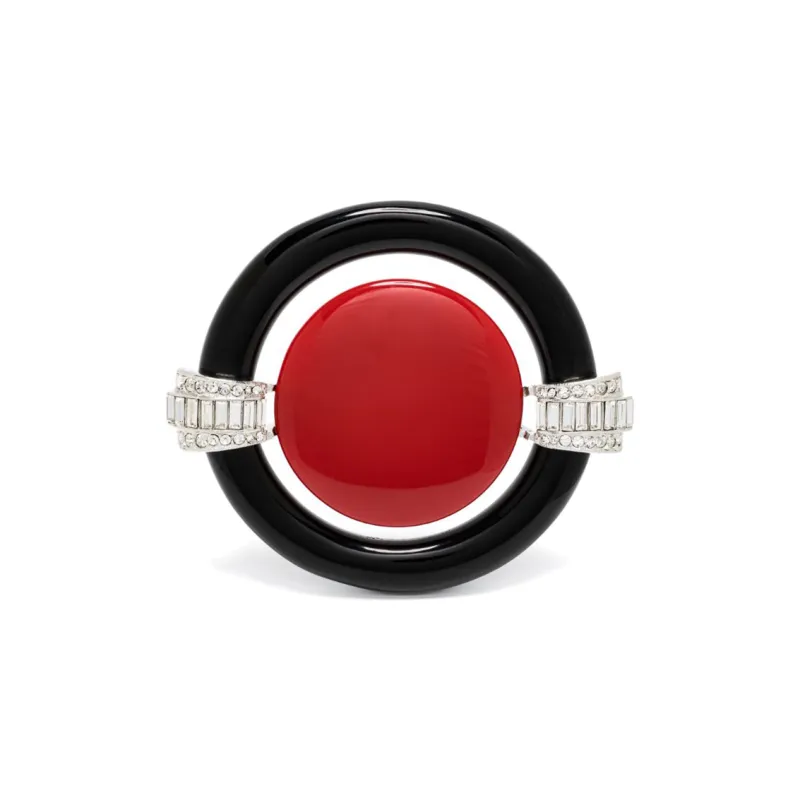 KENNETH JAY LANE Brooches Women's Deep Red-0