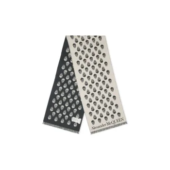 Alexander McQueen Knit Scarves Men's Black