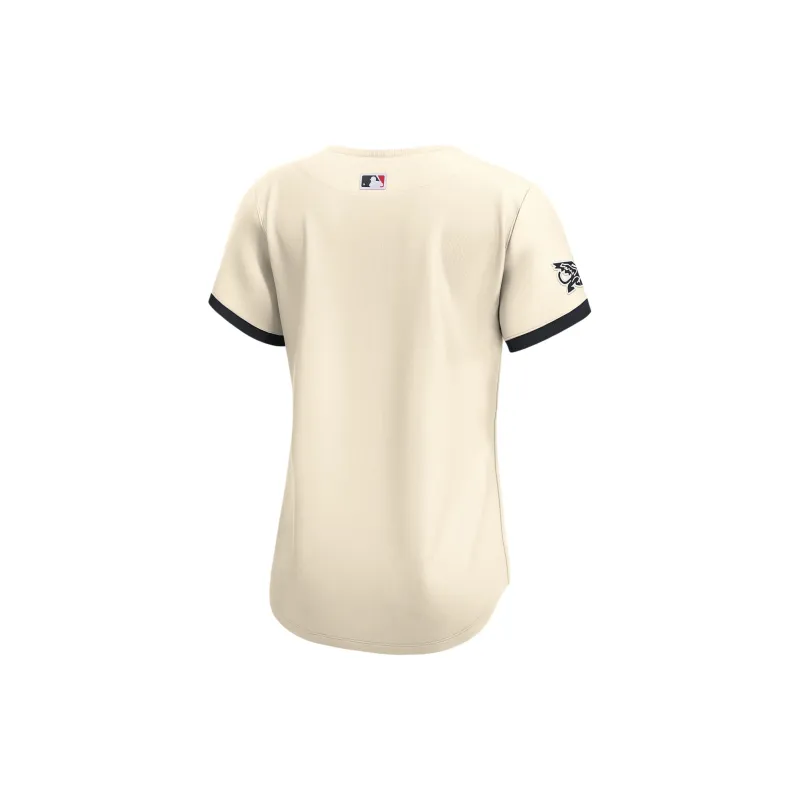 Nike x MLB Baseball Jacket Women's Tan-1