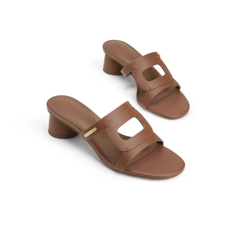 CHARLES&KEITH Composite Sole Slide Slippers 4.3cm Women's-7