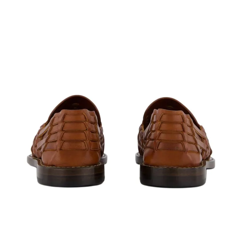 Brunello Cucinelli Woven Leather Sandals-5