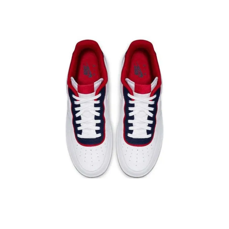 Nike Air Force 1 Low Double Layer White Obsidian Red-3