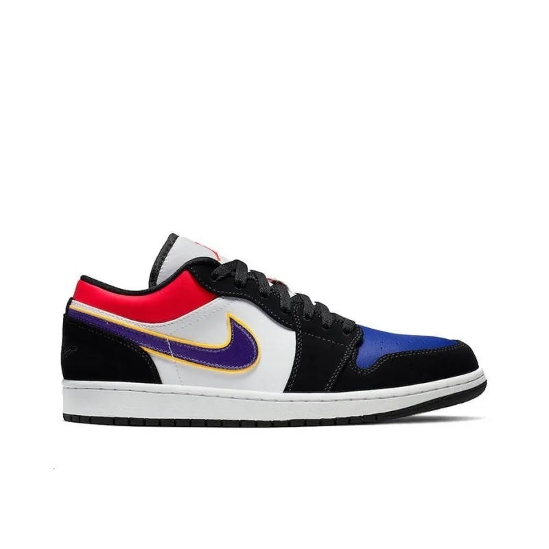 Jordan 1 Low Lakers Top 3-1