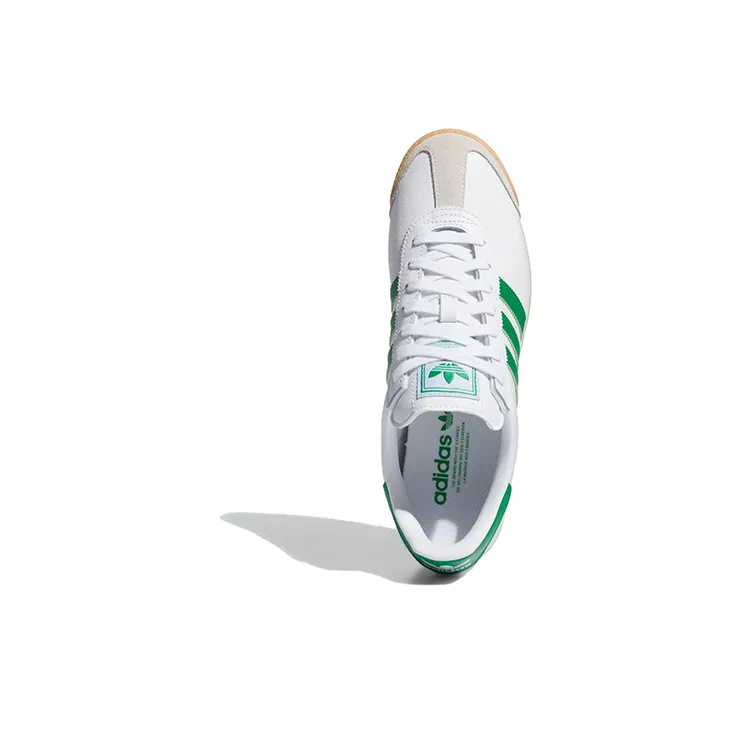 Adidas samoa green and white online